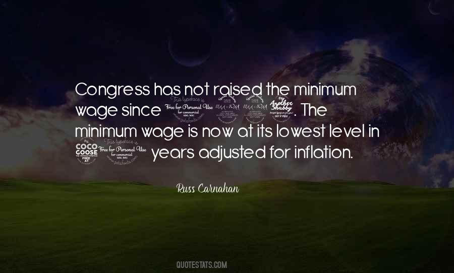 Quotes About Minimum Wage #1027936