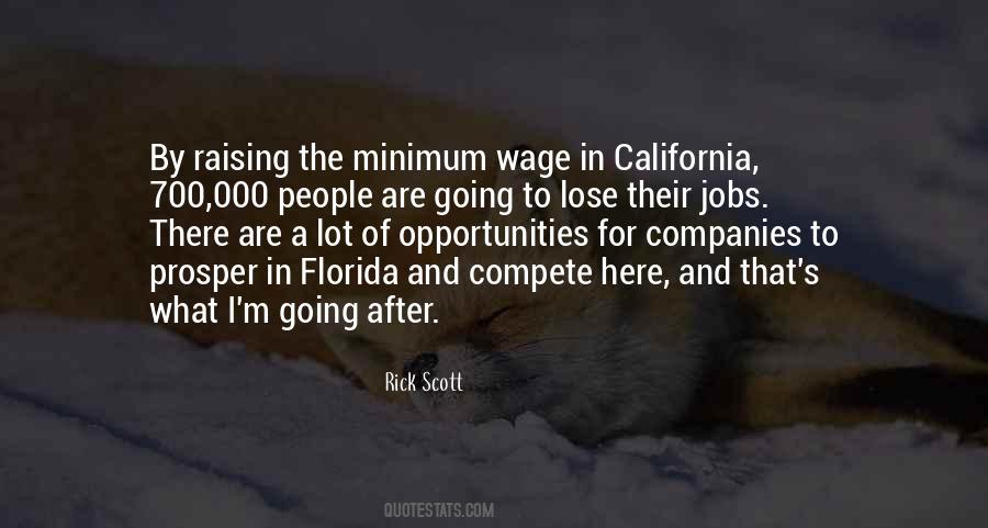 Quotes About Minimum Wage #117048