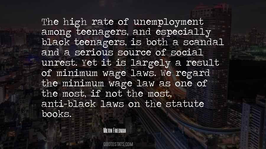 Quotes About Minimum Wage #591068