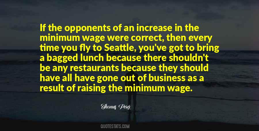 Quotes About Minimum Wage #821009