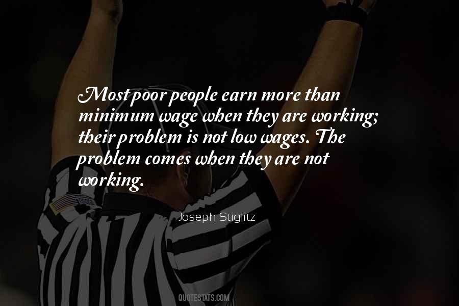 Quotes About Minimum Wage #928030