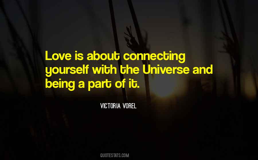 Part Of The Universe Quotes #550079