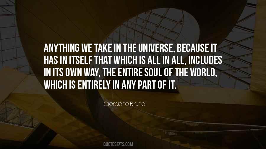 Part Of The Universe Quotes #675316