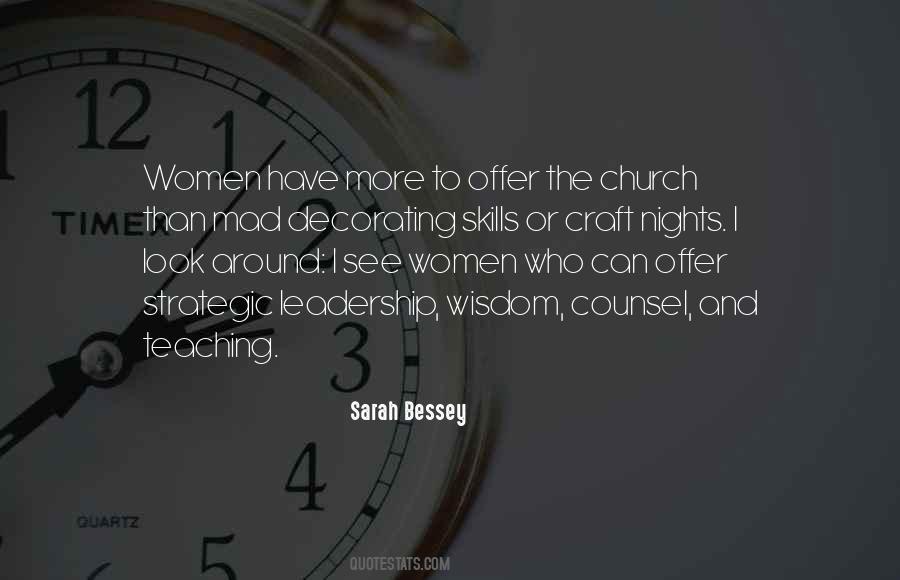 Quotes About Strategic Leadership #1247825