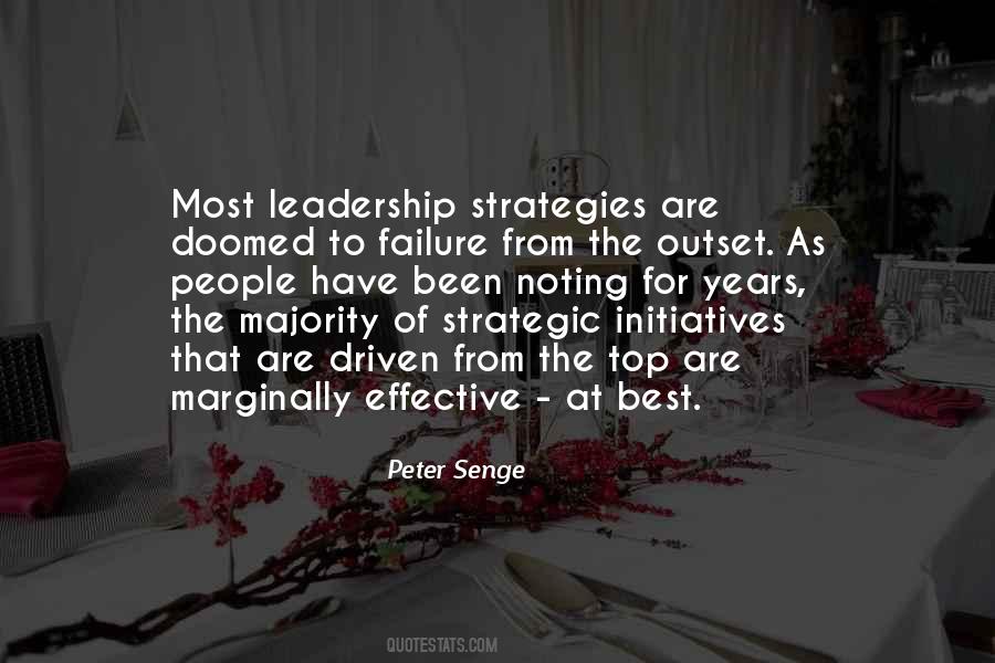 Quotes About Strategic Leadership #272461