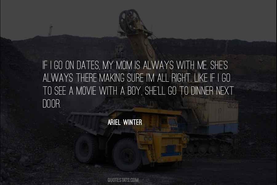 Dinner And A Movie Quotes #1309900
