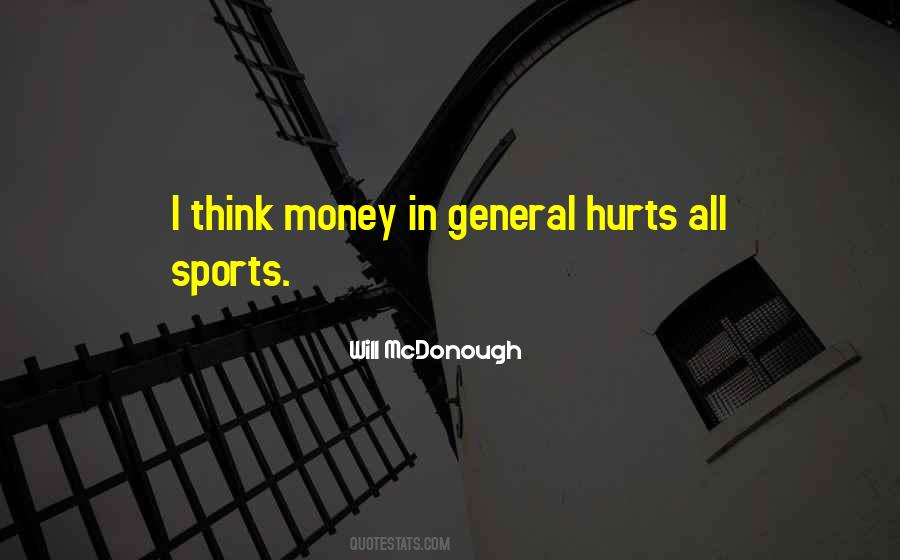 Money In Sports Quotes #128765