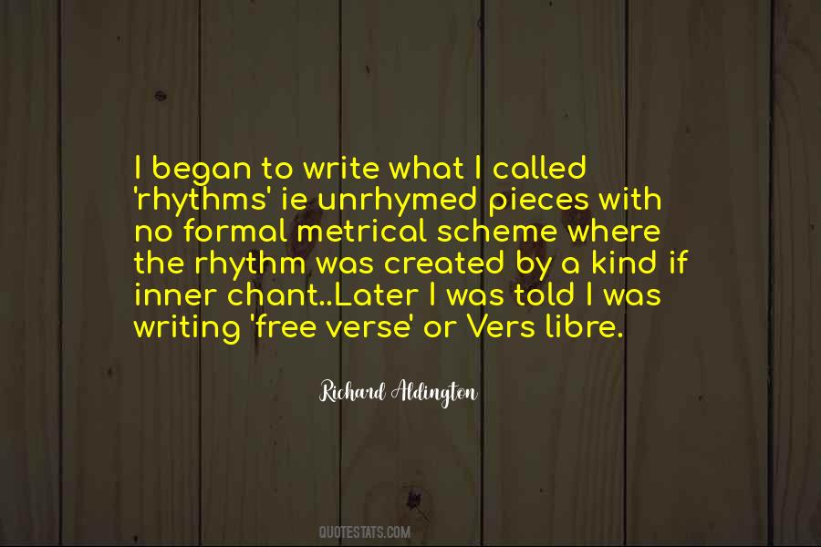Quotes About Free Writing #364265