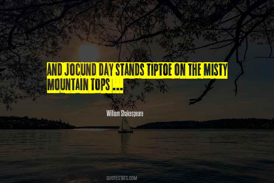 Quotes About Mountain Tops #1133198