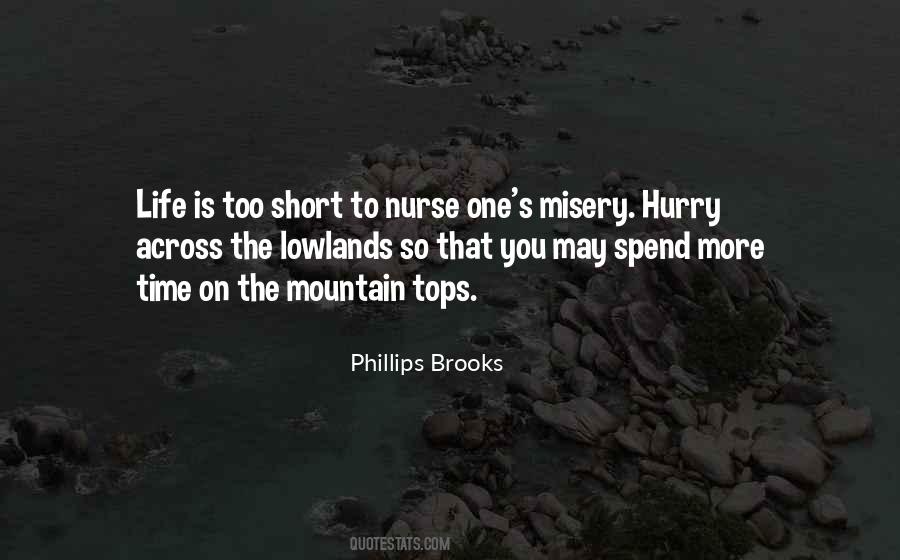 Quotes About Mountain Tops #659515