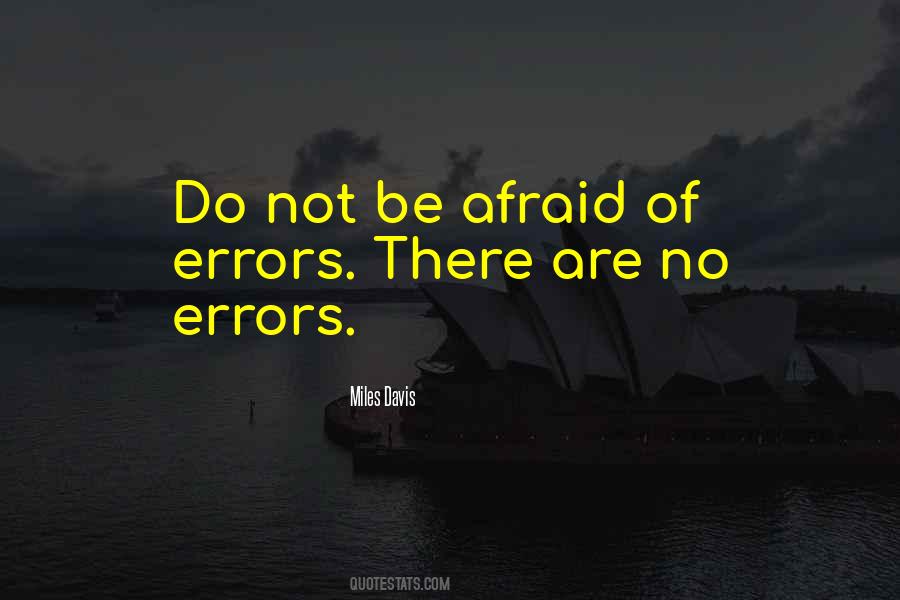 Quotes About Errors #1280260