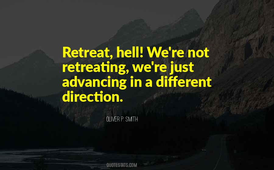 Quotes About Retreating #1429845