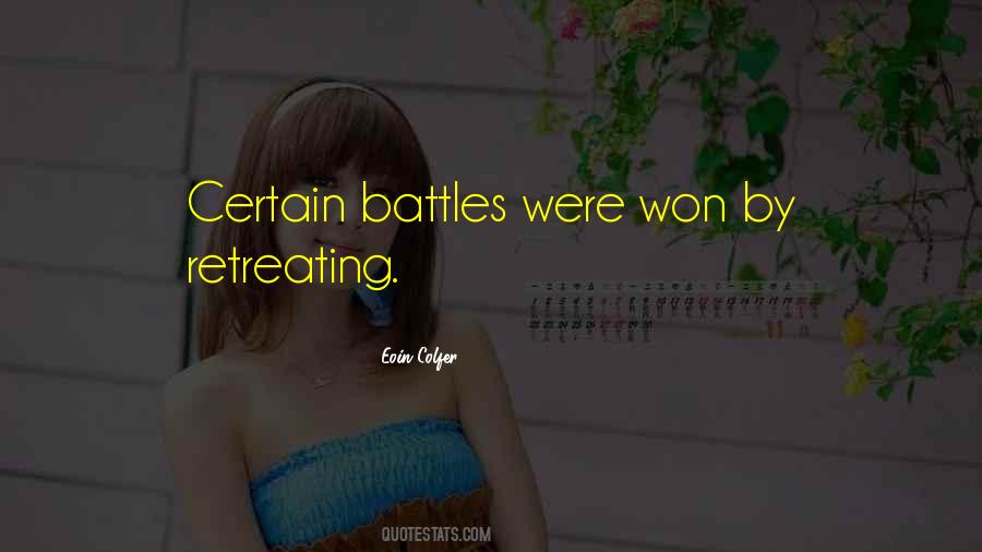 Quotes About Retreating #231925