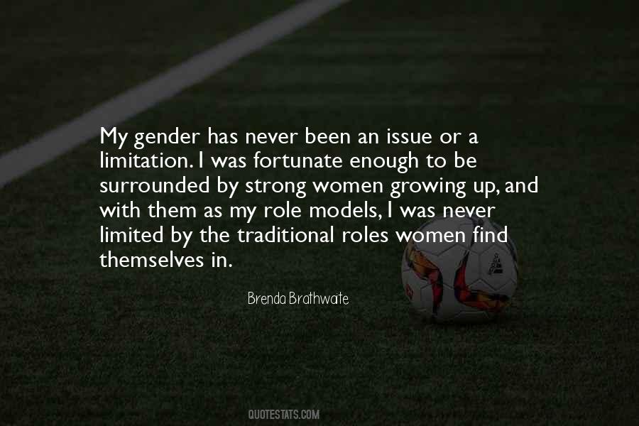 Quotes About Traditional Gender Roles #560829