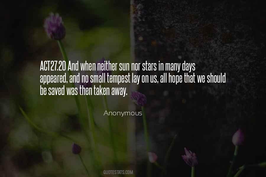 Quotes About Sun And Stars #82136