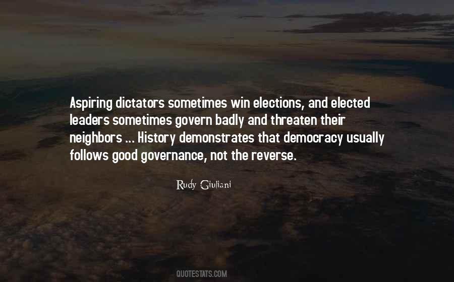 Quotes About Winning Elections #1521203