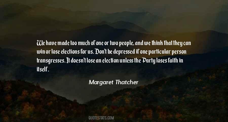 Quotes About Winning Elections #663445
