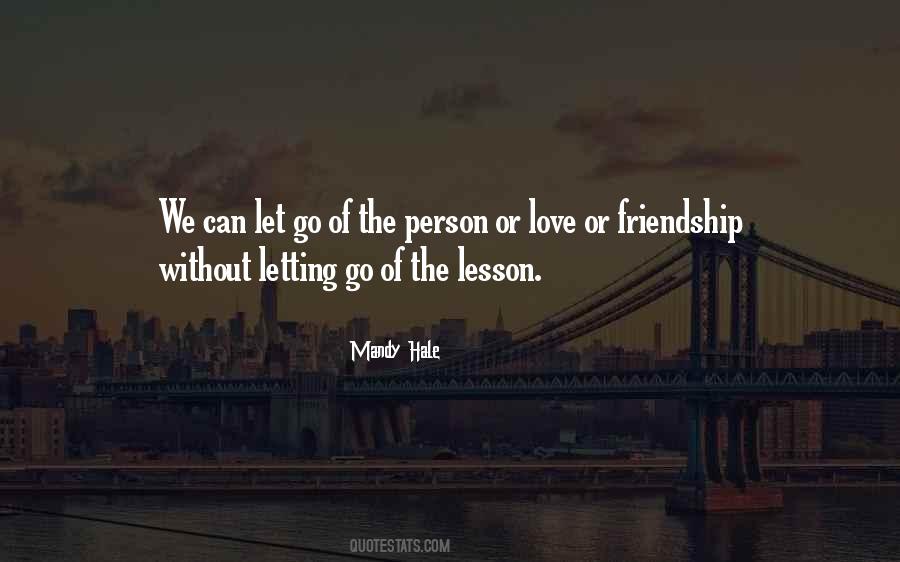 Quotes About Letting Go Of Love #715350