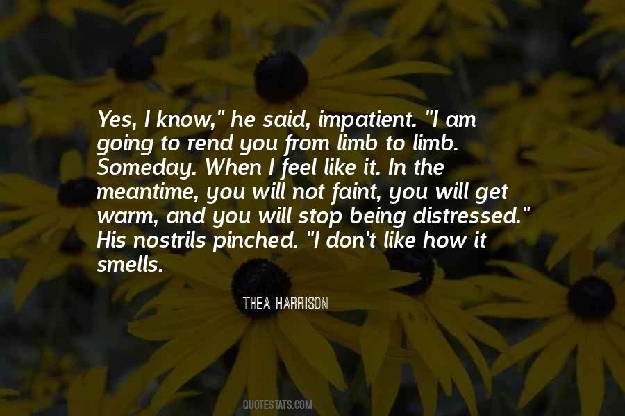 Quotes About Being Impatient #1434651