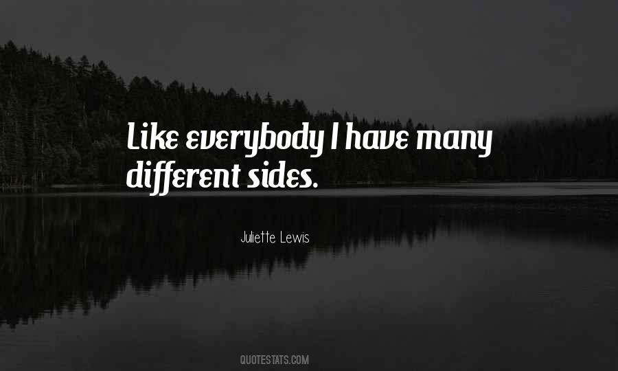 Quotes About Sides #1606824