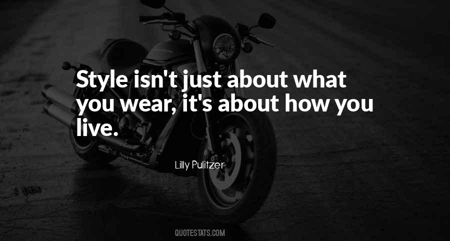 Quotes About What You Wear #91714