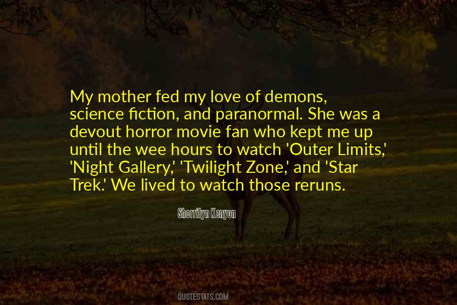 Quotes About Horror Night #1604093