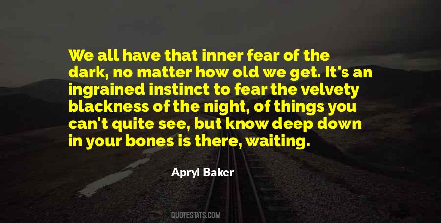 Quotes About Horror Night #396647