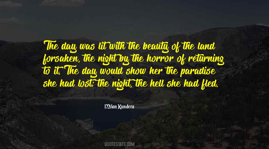 Quotes About Horror Night #628651