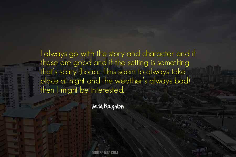 Quotes About Horror Night #642087