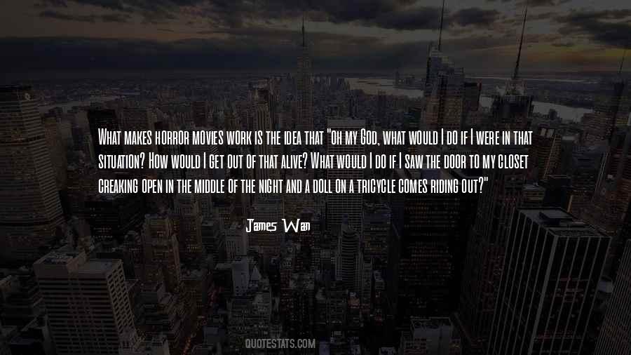 Quotes About Horror Night #744426