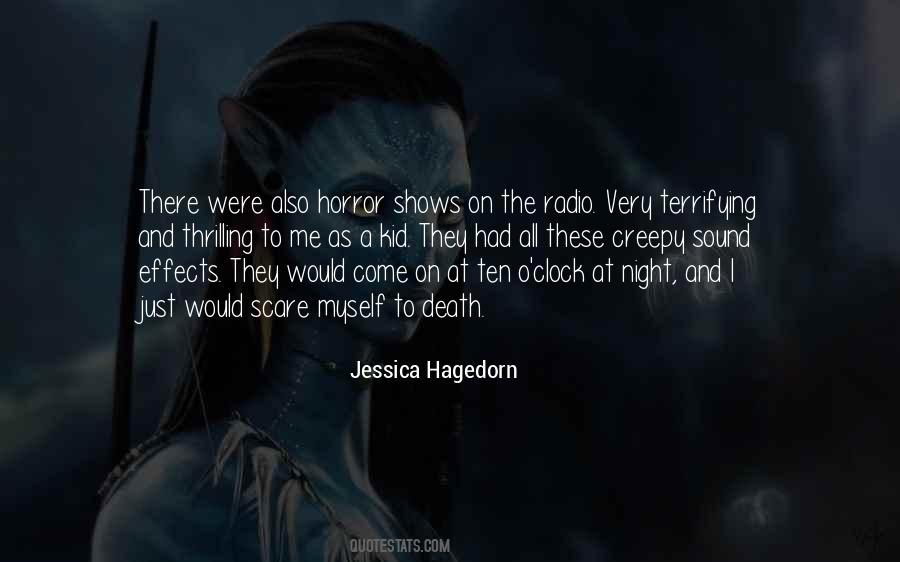 Quotes About Horror Night #826752