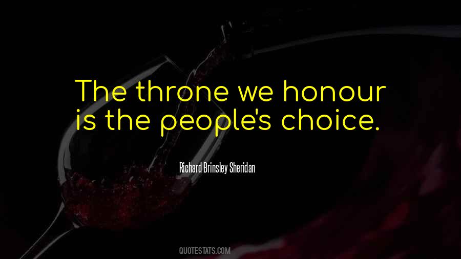 Quotes About People's Choice #1483910