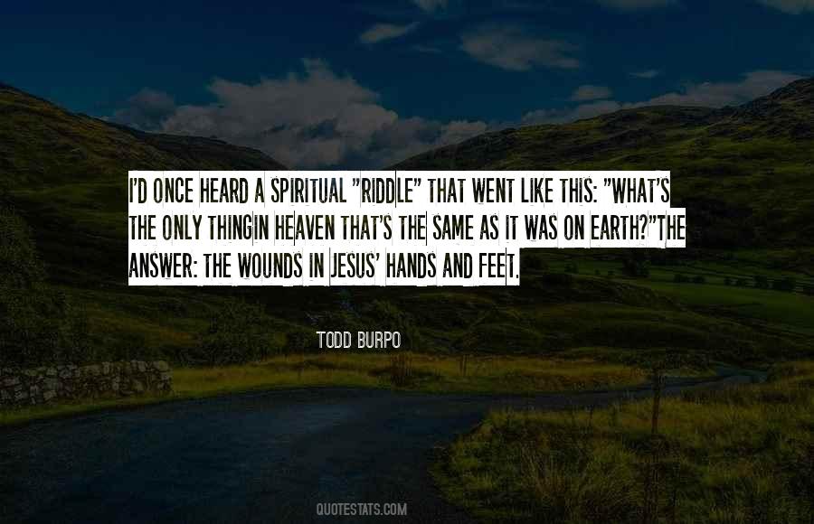 Burpo Heaven Quotes #1289950