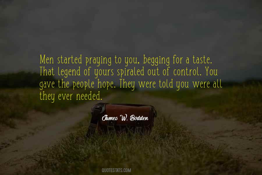 Spiraled Out Of Control Quotes #1153553