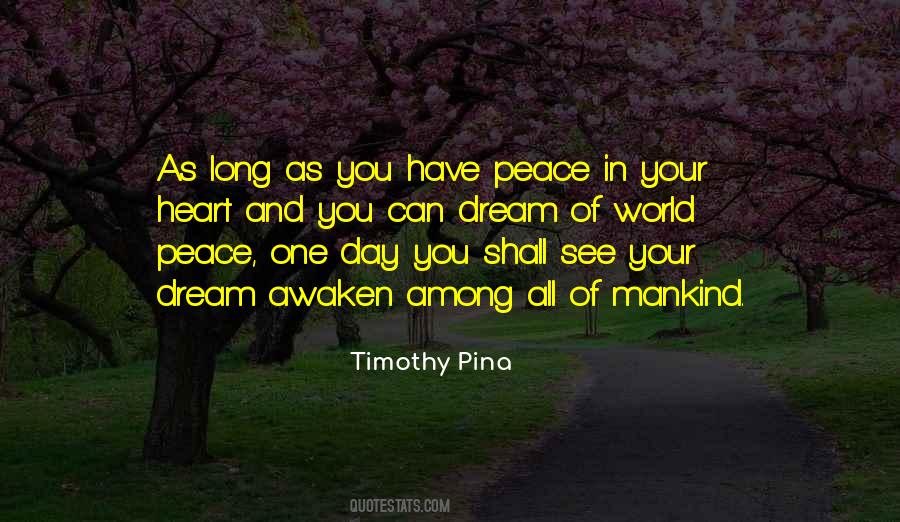 Quotes About World Peace #1294496
