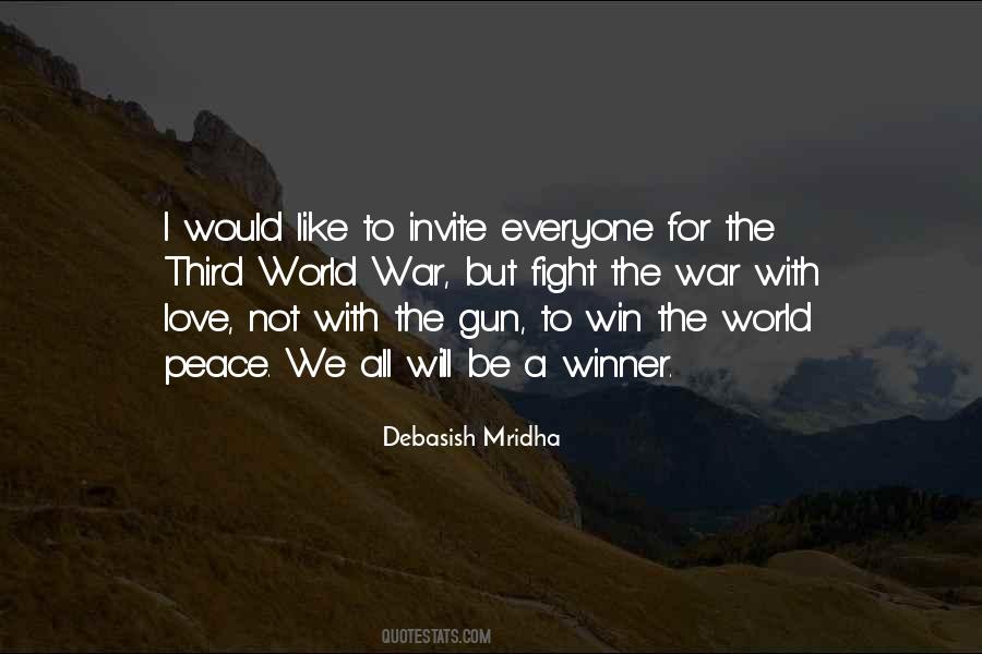 Quotes About World Peace #1316641