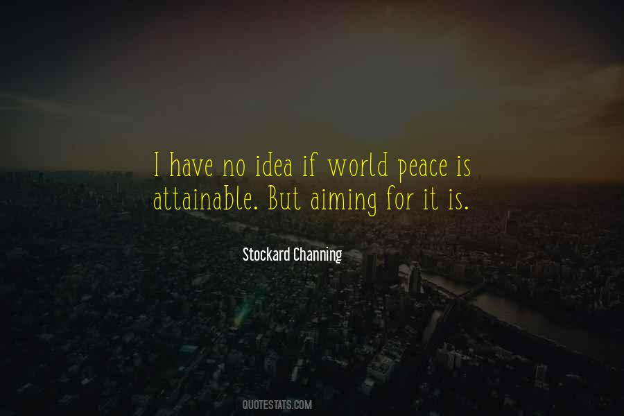 Quotes About World Peace #1862524