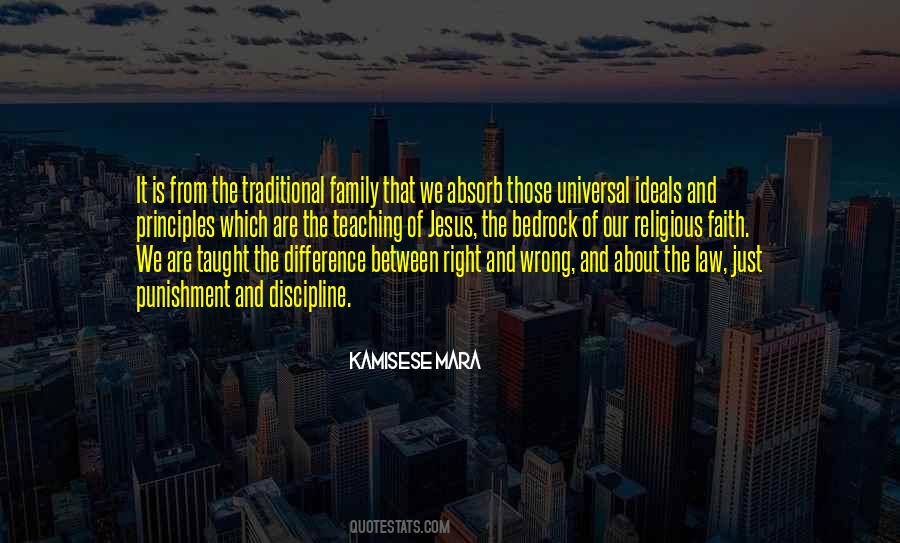 Quotes About Traditional Family #1544981