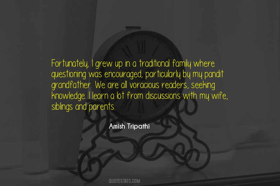 Quotes About Traditional Family #1803725