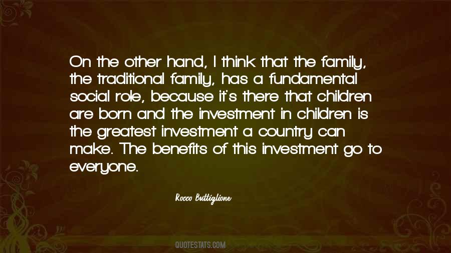 Quotes About Traditional Family #1812448