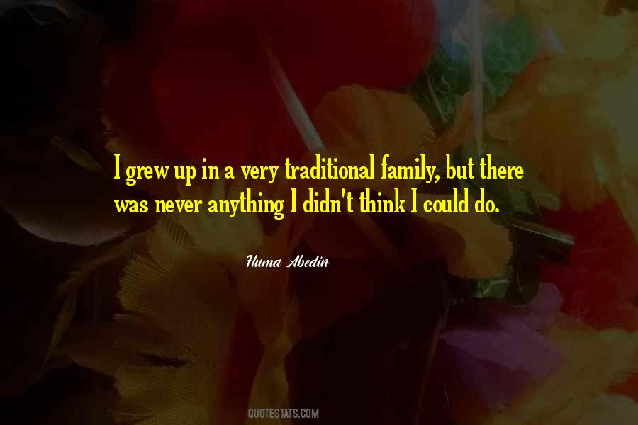 Quotes About Traditional Family #85795