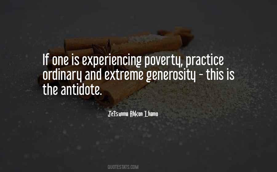 Quotes About Extreme Poverty #594893