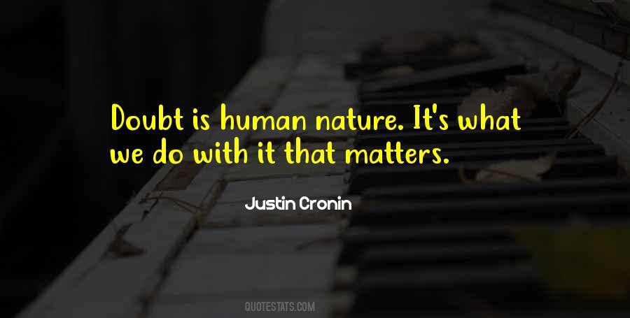 Quotes About Human Nature #1708623