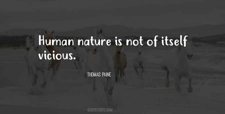 Quotes About Human Nature #1754538