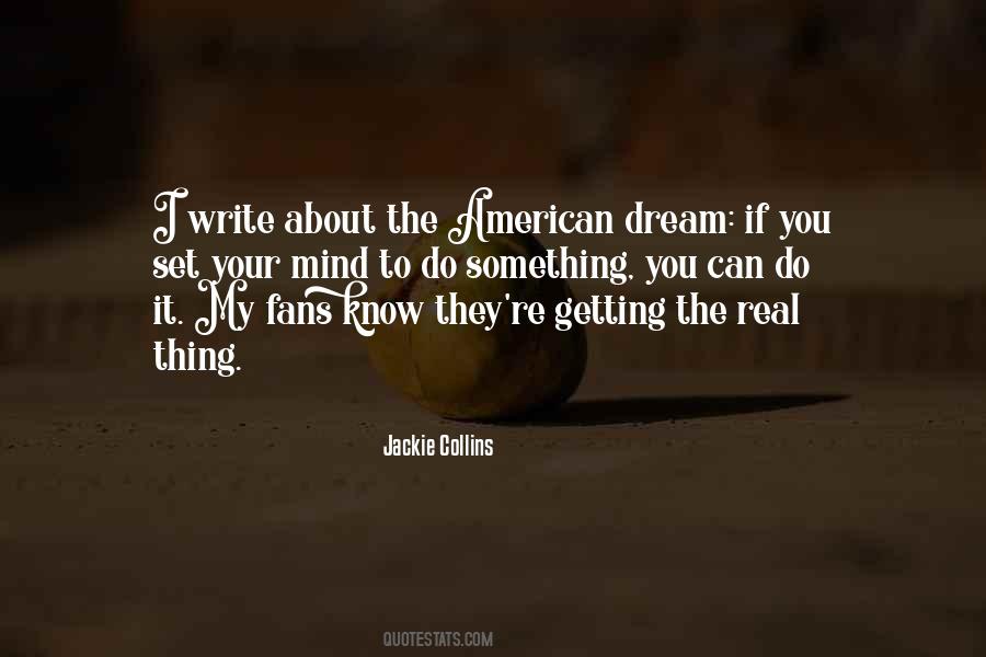 Quotes About The American Dream #1247138