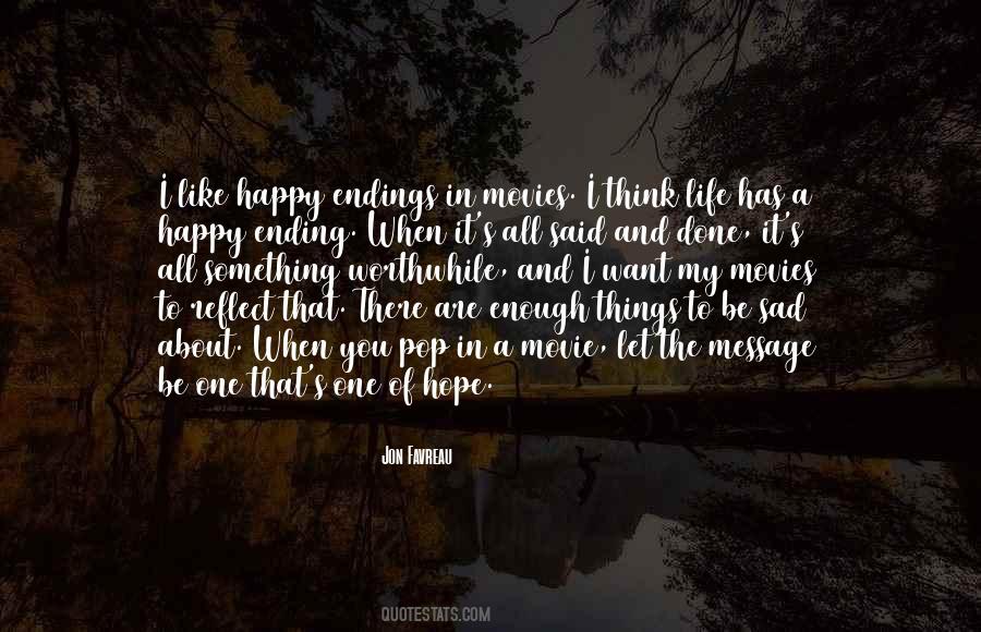 Quotes About Happy Endings #1723512