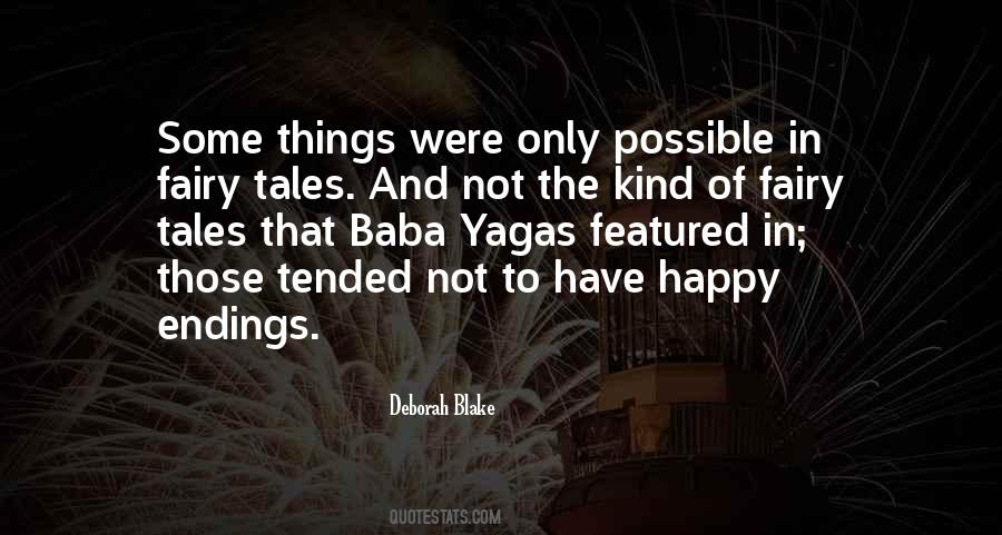 Quotes About Happy Endings #993394