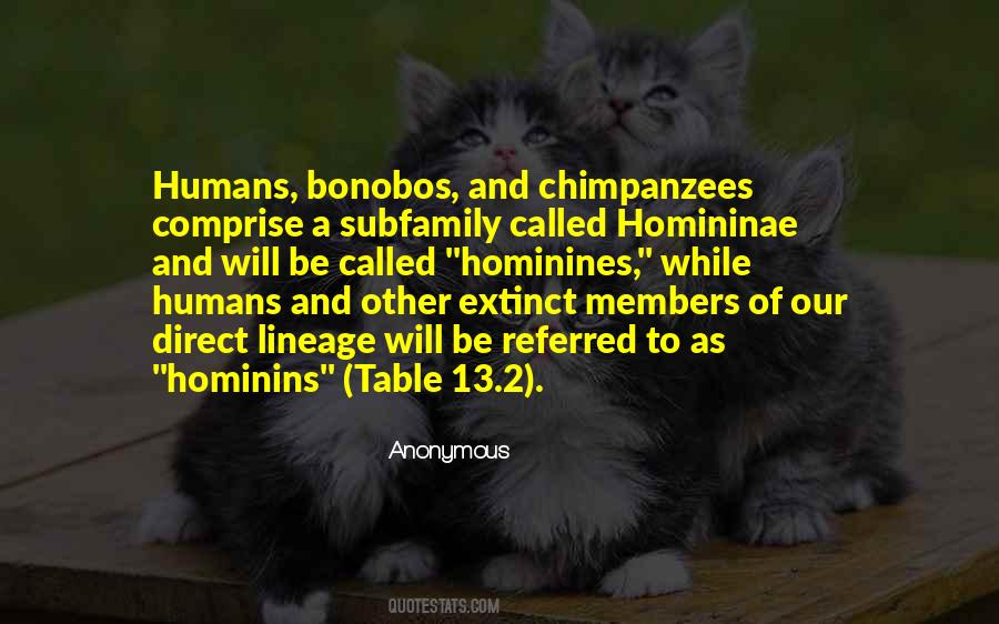 Quotes About Lineage #449740