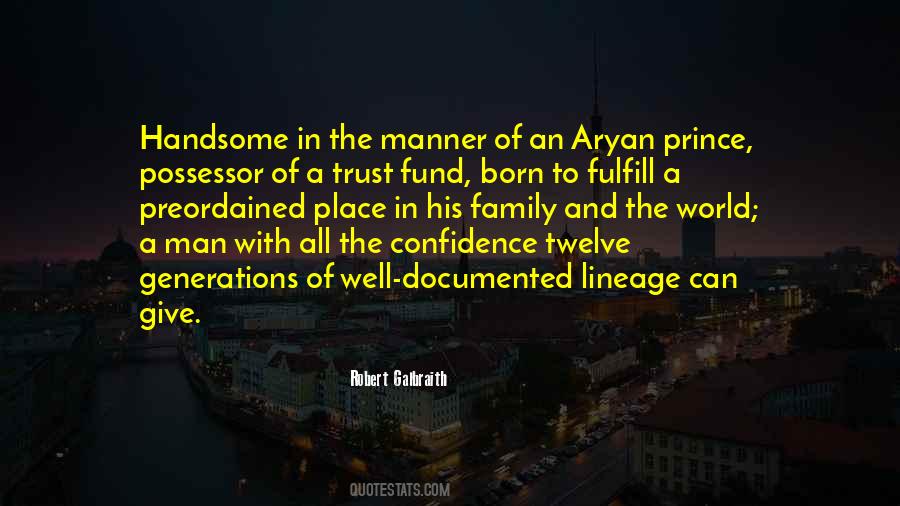 Quotes About Lineage #839672