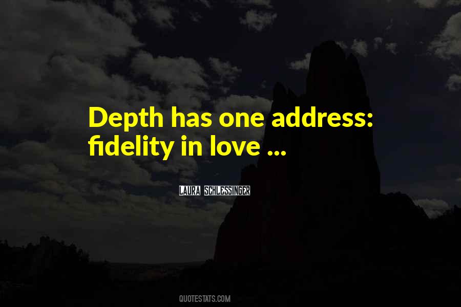 Quotes About Fidelity #1074523